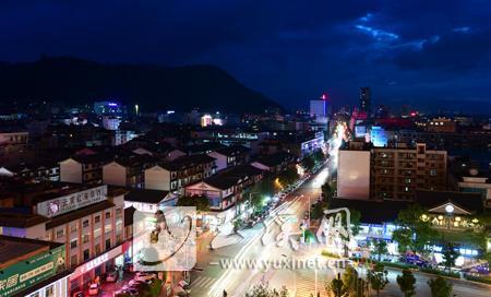 县城夜景