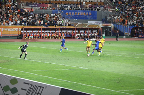 云南玉昆队0∶0战平广西平果哈嘹国晶队.jpg 云南玉昆队0∶0战平广西平果哈嘹国晶队.jpg