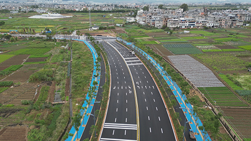 浪广路延长线新建道路正式通车.jpg 浪广路延长线新建道路正式通车.jpg